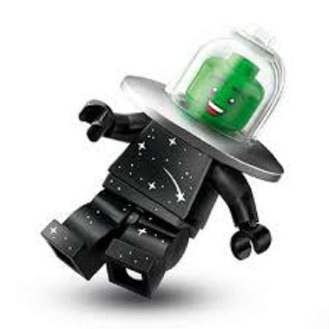 Lego Flying Saucer Costume Fan Minifigure Series 26 Space